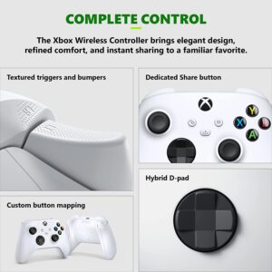 خرید کنسول بازی مایکروسافت Xbox Series S+دو دسته اضافه | حافظه 512 گیگابایت|گارانتی|پلمپ اصلی