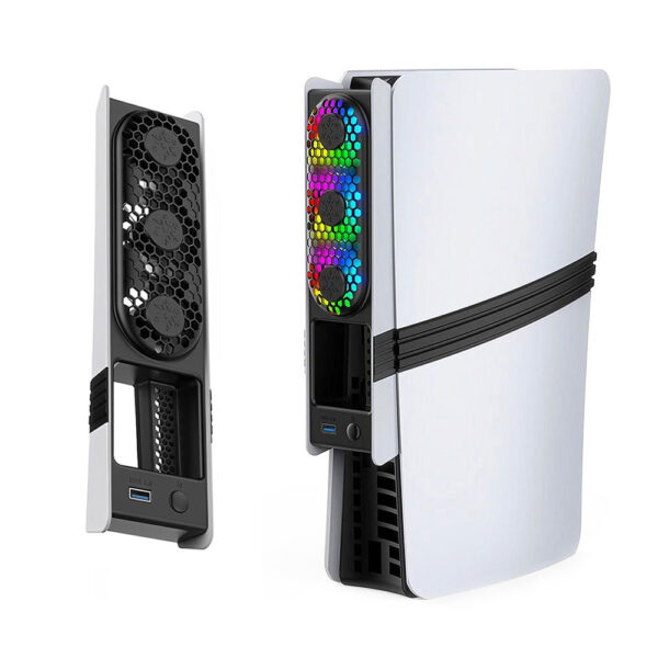 فن خنک کننده JYS-P522 RGB مخصوص PS5 Slim/Pro
